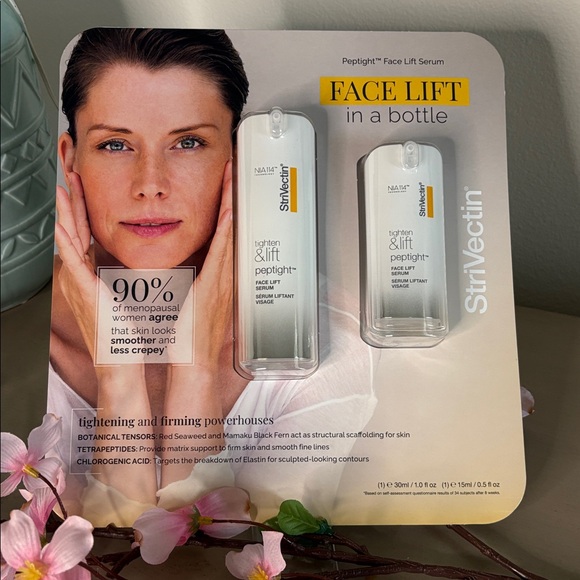 StriVectin Peptight Face Lift Serum Set 1.0 oz & 0.5 ozNew